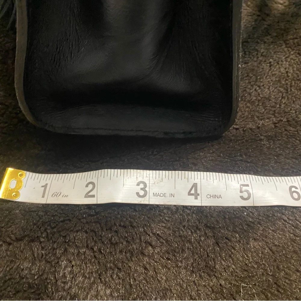 Patricia Nash Black Floral Embossed Shoulder Bag - Picture 8 of 12